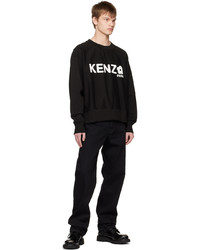 schwarzes Sweatshirt von Kenzo