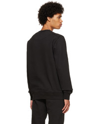 schwarzes Sweatshirt von Stone Island