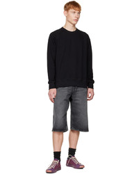 schwarzes Sweatshirt von Bather