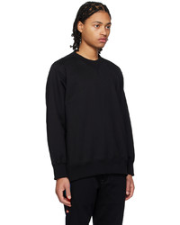 schwarzes Sweatshirt von Sacai