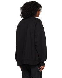 schwarzes Sweatshirt von Juun.J