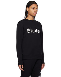 schwarzes Sweatshirt von Études