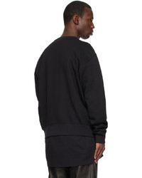 schwarzes Sweatshirt von 032c