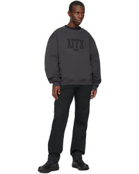 schwarzes Sweatshirt von AFFXWRKS