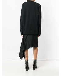 schwarzes Sweatshirt von Ann Demeulemeester