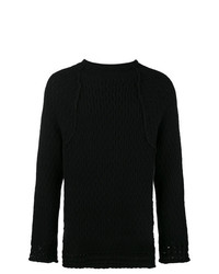 schwarzes Sweatshirt von By Walid