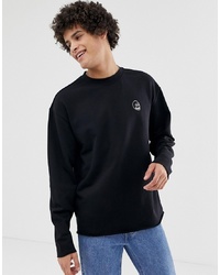 schwarzes Sweatshirt von Cheap Monday