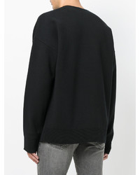 schwarzes Sweatshirt von Helmut Lang