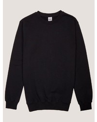 schwarzes Sweatshirt von cleptomanicx