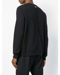 schwarzes Sweatshirt von Les Hommes Urban