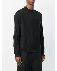 schwarzes Sweatshirt von Les Hommes