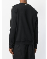 schwarzes Sweatshirt von Les Hommes