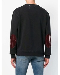 schwarzes Sweatshirt von Maison Margiela