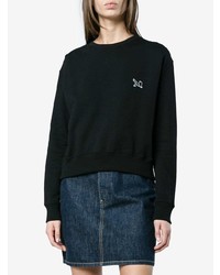 schwarzes Sweatshirt von Calvin Klein 205W39nyc