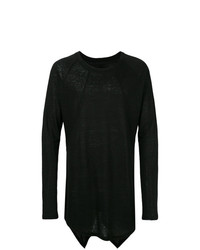 schwarzes Sweatshirt von D.GNAK