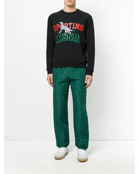 schwarzes Sweatshirt von MSGM