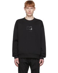 schwarzes Sweatshirt von Dolce & Gabbana