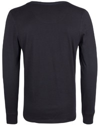 schwarzes Sweatshirt von Dreimaster