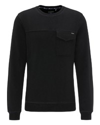 schwarzes Sweatshirt von Dreimaster