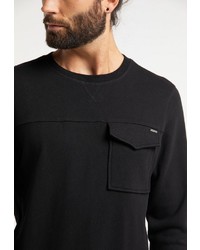 schwarzes Sweatshirt von Dreimaster