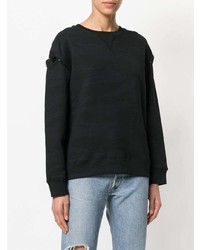 schwarzes Sweatshirt von IRO