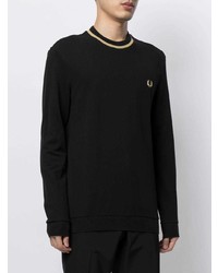 schwarzes Sweatshirt von Fred Perry