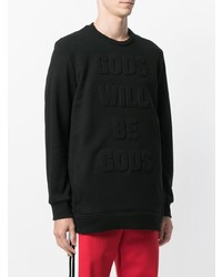 schwarzes Sweatshirt von Neil Barrett