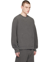 schwarzes Sweatshirt von Nigel Cabourn