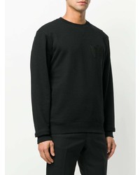 schwarzes Sweatshirt von Wood Wood