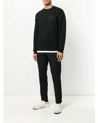 schwarzes Sweatshirt von Wood Wood