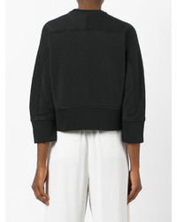 schwarzes Sweatshirt von Dsquared2