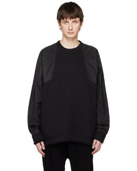 schwarzes Sweatshirt von Isabel Benenato