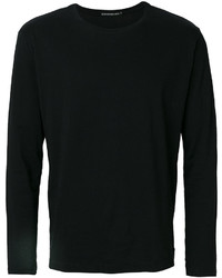 schwarzes Sweatshirt von Issey Miyake