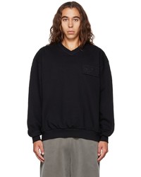 schwarzes Sweatshirt von Jacquemus