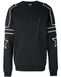 schwarzes Sweatshirt von Just Cavalli