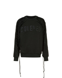 schwarzes Sweatshirt von Juun.J