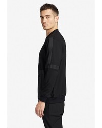 schwarzes Sweatshirt von khujo