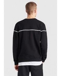 schwarzes Sweatshirt von khujo