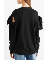 schwarzes Sweatshirt von Sjyp