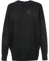 schwarzes Sweatshirt von L'Equip