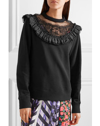 schwarzes Sweatshirt von Marc Jacobs