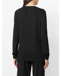 schwarzes Sweatshirt von A.F.Vandevorst