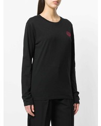 schwarzes Sweatshirt von A.F.Vandevorst
