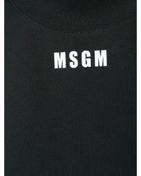 schwarzes Sweatshirt von MSGM