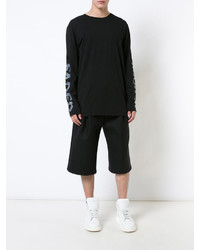 schwarzes Sweatshirt von Stampd