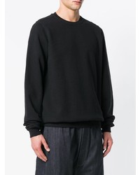 schwarzes Sweatshirt von Rick Owens DRKSHDW