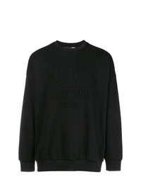 schwarzes Sweatshirt von Love Moschino