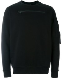 schwarzes Sweatshirt von Marcelo Burlon County of Milan