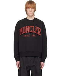schwarzes Sweatshirt von Moncler