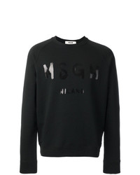schwarzes Sweatshirt von MSGM